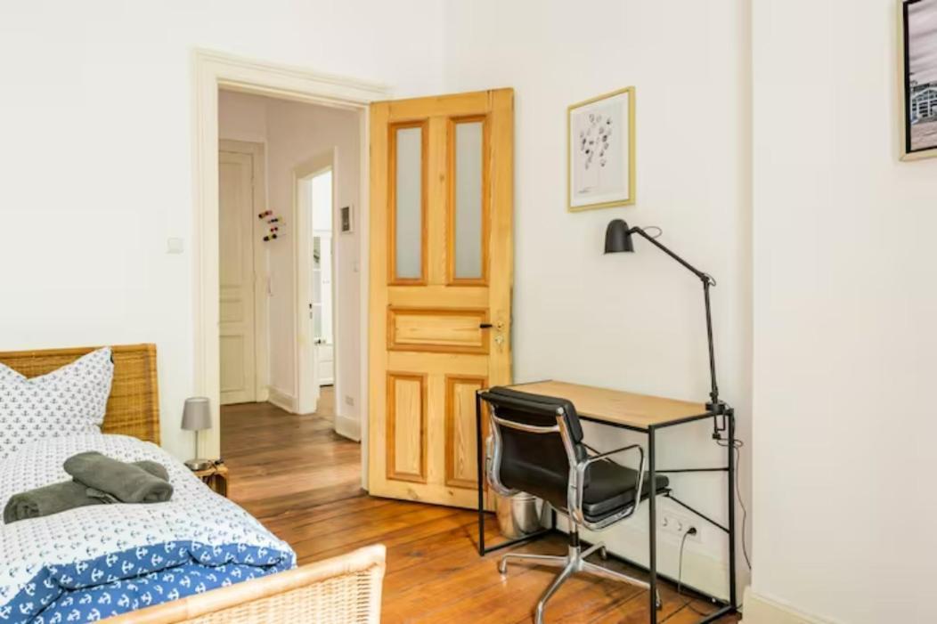 Großzügige 185m2-Altbauwohnung in Bestlage 7Zimmer-2Bäder-2Küchen-2WCs Hamburg Exterior foto