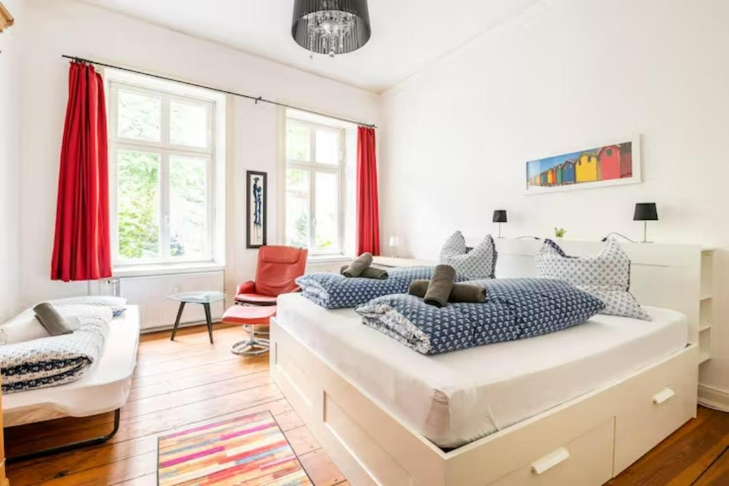 Großzügige 185m2-Altbauwohnung in Bestlage 7Zimmer-2Bäder-2Küchen-2WCs Hamburg Exterior foto